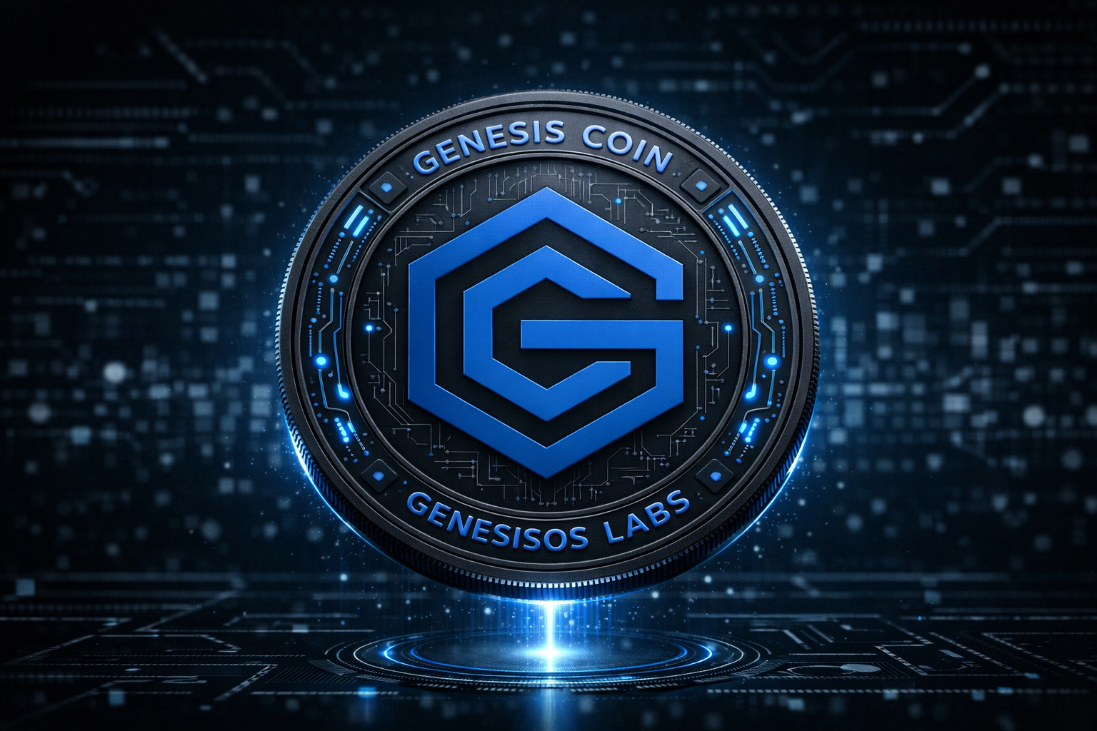 Optional GenesisCoin digital economy feature artwork